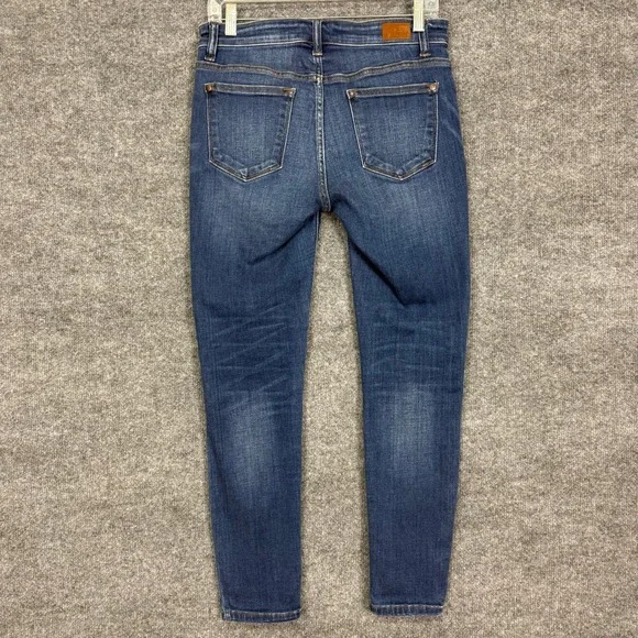 Judy Blue Jeans Womens 9 29 Blue Skinny Fit Medium Wash Mid Rise Stretch Denim - Picture 4 of 14
